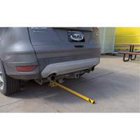 Butoirs repliables, Acier, 42" h x 1-3/4" la, Jaune Air Extreme Inc.