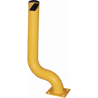 Borne d&eacute;sax&eacute;e, Acier, 36-1/8" h x 8" la, Jaune Air Extreme Inc.