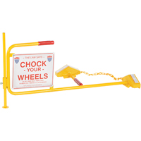 Single Rail Chock With Flag Rail Combo Air Extreme Inc.
