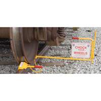 Single Rail Chock With Flag Rail Combo Air Extreme Inc.
