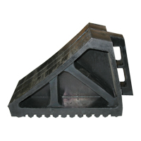 Wheel Chock, 10-5/8" x 7" x 4-1/2", Black Air Extreme Inc.