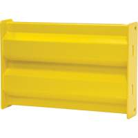 Barri&egrave;re de s&eacute;curit&eacute; de qualit&eacute; industrielle, Acier, 19" lo x 12" h, Jaune s&eacute;curit&eacute; OSHA Air Extreme Inc.