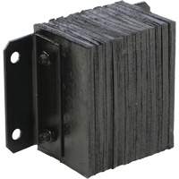 Laminated Dock Bumper, Horizontal, Rubber, 12" W x 6" D x 10" H Air Extreme Inc.