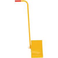 Ergo Handle Wheel Chock, Steel, Yellow, 8" W x 10-3/4" D x 9-1/8" H Air Extreme Inc.