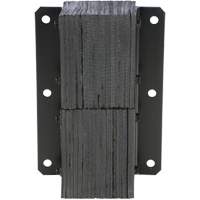 Laminated Dock Bumper, Vertical, Rubber, 13-1/4" W x 4-1/2" D x 20" H Air Extreme Inc.
