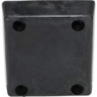 Molded Dock Bumper, Reinforced Rubber, 12" W x 4" D x 13" H Air Extreme Inc.
