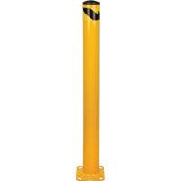 Bollard, Steel, 48" H x 4-1/2" W, Yellow Air Extreme Inc.