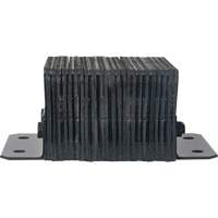 Laminated Dock Bumpers, Horizontal, Rubber, 12" W x 6" D x 10" H Air Extreme Inc.