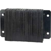 Laminated Dock Bumpers, Horizontal, Rubber, 18" W x 4" D x 12" H Air Extreme Inc.