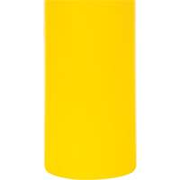 Polyethylene Bollard Cover, 4-1/2" Dia. x 64" L, Red/Yellow Air Extreme Inc.