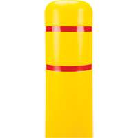 Polyethylene Bollard Cover, 6-5/8" Dia. x 60" L, Red/Yellow Air Extreme Inc.