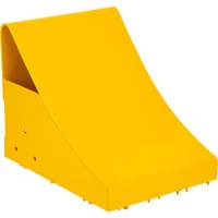 Ice Chocks, Steel, Yellow, 8-1/16" W x 10-5/8" D x 8-13/16" H Air Extreme Inc.