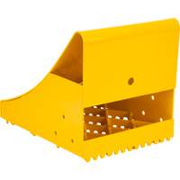 Ice Chocks, Steel, Yellow, 8-1/16" W x 10-5/8" D x 8-13/16" H Air Extreme Inc.