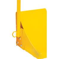 Ice Chock with Ergonomic Handle, Steel, Yellow, 8-1/16" W x 10-5/8" D x 8-13/16" H Air Extreme Inc.