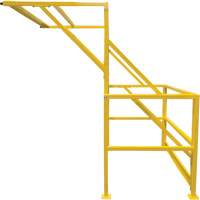 Barri&egrave;re de s&eacute;curit&eacute; pour mezzanine, 70" lo x 77" ha, 78" &eacute;lev&eacute;e, Jaune Air Extreme Inc.