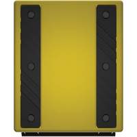 Checkers Safety Heavy-Duty Ultra Class Mining Wheel Chock, HDPE, Yellow, 14-1/2" W x 17-1/2" D x 16" H Air Extreme Inc.