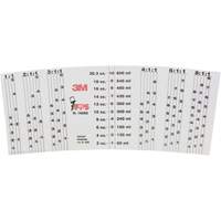 Bande &agrave; ins&eacute;rer indicatrice de rapport de m&eacute;lange pour godet PPS Air Extreme Inc.