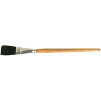 Pinceau une passe, Largeur de la brosse de 3/4", Soie de bœuf, Manche &agrave; Bois Air Extreme Inc.