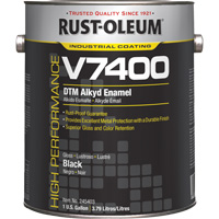 Peinture d&eacute;mail DMT alkyde V7400 System 340 &agrave; haut rendement, Noir, Tr&egrave;s brillant, Gallon Air Extreme Inc.