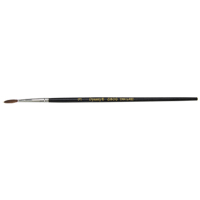 Pinceau pointu &agrave; soies noires pour artiste, Largeur de la brosse de 2,1 mm, Soie de chameau, Manche &agrave; Bois Air Extreme Inc.
