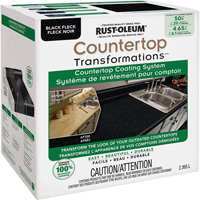 Syst&egrave;me de rev&ecirc;tement mouchet&eacute; pour comptoir Countertop Transformations, 2,37 L, Trousse, Tache noire Air Extreme Inc.