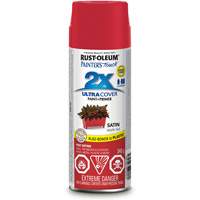 Painter's Touch&reg; Ultra Cover Paint, Apple Red, Satin, Aerosol Can Air Extreme Inc.