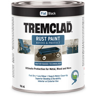 Peinture antirouille &agrave; base d'eau Tremclad, 946 ml, Canette, Noir Air Extreme Inc.