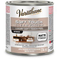 Rev&ecirc;tement &agrave; fini diamant pour bois Varathane, 236 ml, Transparent, Mat Air Extreme Inc.
