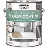 Couche de fond pour syst&egrave;me de rev&ecirc;tement de plancher int&eacute;rieur &agrave; la maison, 3,61 L, &agrave; l'eau, Tr&egrave;s mat, Base &agrave; teinter/Blanc Air Extreme Inc.