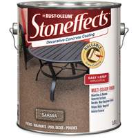 Rev&ecirc;tement de b&eacute;ton d&eacute;coratif Stoneffects, 3,78 L, Textur&eacute;, Beige Air Extreme Inc.