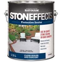 Produit d'&eacute;tanch&eacute;ifi&eacute; protecteur pour b&eacute;ton Stoneffects, 3,78 L, &agrave; l'eau, Transparent, Transparent Air Extreme Inc.