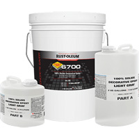 &eacute;poxy d&eacute;coratif 100 % de solides 6700, 3 gal., &eacute;poxy, Tr&egrave;s brillant, Gris Air Extreme Inc.