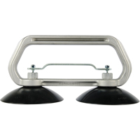 Appareils &agrave; ventouses - Ventouse double industrielle, 75 lb Capacit&eacute;, 5", Barre &agrave; tirer, 10" Longueur de la manche Air Extreme Inc.