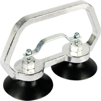 Vacuum Cups - Heavy-Duty Double Cup, 30 lbs. Capacity, 3", Pull-bar, 7" Handle Length Air Extreme Inc.