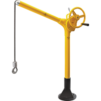 Tall Industrial Lifting Device with Bolt-Down Base, 500 lbs. (0.25 tons) Capacity Air Extreme Inc.