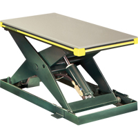 Hydraulic Backsaver Scissor Lift Table, Steel, 24" W x 48" L, 2000 lbs. Capacity Air Extreme Inc.