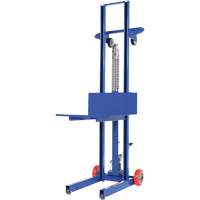 Gerbeur hydraulique &agrave; plateforme, M&eacute;canisme Pompe au pied, Capacit&eacute; de 400 lb, Levage max de 51-1/8" Air Extreme Inc.