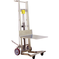 Hydraulic Platform Lift Stacker, Foot Pump Operated, 750 lbs. Capacity, 54" Max Lift Air Extreme Inc.