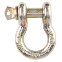 Screw Pin Anchor Shackle, 3/8", Screw Pin, Yellow Chromate Plated Air Extreme Inc.