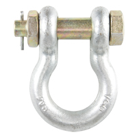 Bolt Type Anchor Shackle, 1/4", Bolt Type, Hot Dip Galvanized Air Extreme Inc.