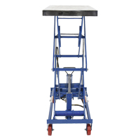 Pneumatic Hydraulic Scissor Lift Table, Steel, 35-1/2" L x 20" W, 800 lbs. Cap. Air Extreme Inc.