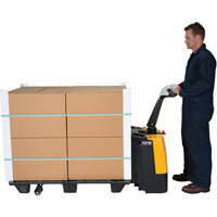 Transpalette &eacute;lectrique motoris&eacute;, Capacit&eacute; 3000 lb, 47" lo x 25" la Air Extreme Inc.