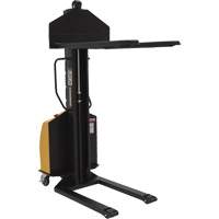 Narrow Mast Powered Lift Stacker, Electric Operated, 1000 lbs. Capacity, 63" Max Lift Air Extreme Inc.