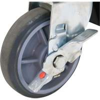 Narrow Mast Powered Lift Stacker, Electric Operated, 1000 lbs. Capacity, 63" Max Lift Air Extreme Inc.