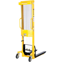Manual Stacker, Hand Winch Operated, 770 lbs. Capacity, 60" Max Lift Air Extreme Inc.