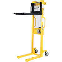 Manual Stacker, Hand Winch Operated, 770 lbs. Capacity, 60" Max Lift Air Extreme Inc.