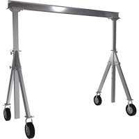 Grue-portique ajustable en aluminium, 10' lo, Capacit&eacute; 1500 lb (0,75 tonne) Air Extreme Inc.