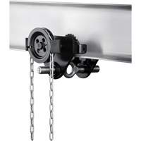 HTG Geared Clevis Trolley, 4409 lbs. (2 tons) Capacity, 2-39/64" - 8-43/64" Air Extreme Inc.