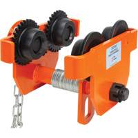 Adjustable Trolley with Safety Plates, 1000 lbs. (0.5 tons) Capacity, 2-5/16" - 4-14/16" Air Extreme Inc.