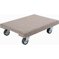 Wood Dollies - Medium-Duty, Polyolefin Wheels, 900 lbs. Capacity, 18" W x 30" D x 7" H Air Extreme Inc.
